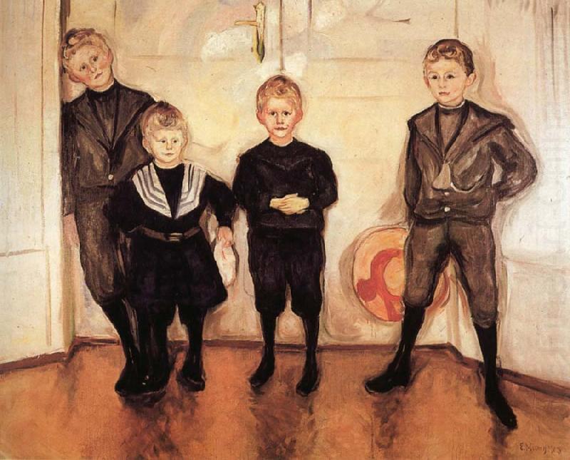 Four Children, Edvard Munch